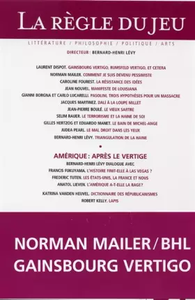 Couverture du produit · La règle du jeu n°31