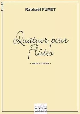 Couverture du produit · Quatuor pour flutes