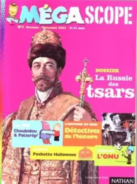 Couverture du produit · La Russie des tsars - Mégascope - Octobre.Novembre 2003