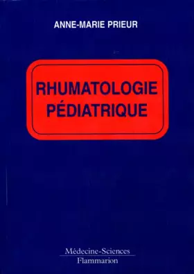 Couverture du produit · Rhumatologie pédiatrique