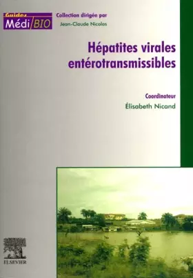 Couverture du produit · Hépatites virales entérotransmissibles