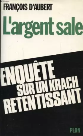 Couverture du produit · Enquête sur un Krach retentissant