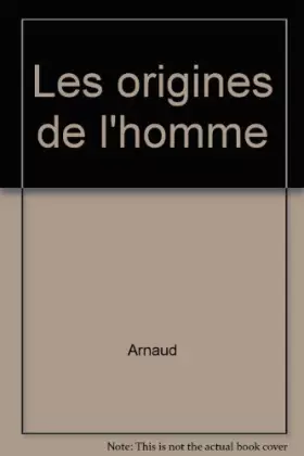 Couverture du produit · Les origines de l'homme