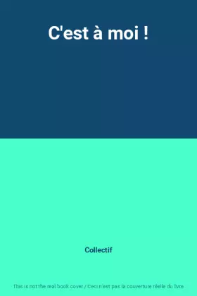Couverture du produit · C'est à moi !