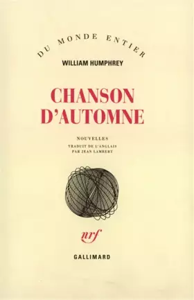 Couverture du produit · Chanson d'automne