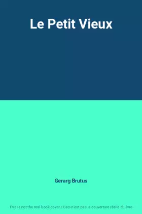 Couverture du produit · Le Petit Vieux