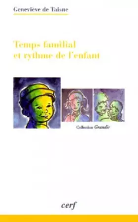 Couverture du produit · Temps familial et rythme de l'enfant