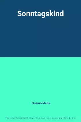 Couverture du produit · Sonntagskind