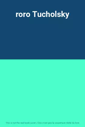 Couverture du produit · roro Tucholsky