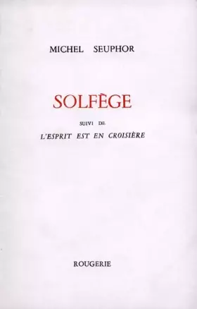 Couverture du produit · Solfège : Suivi de L'esprit est en croisière