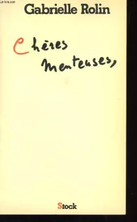 Couverture du produit · Chères menteuses