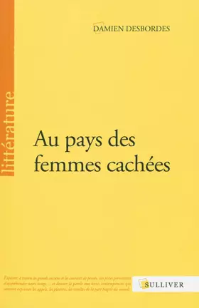 Couverture du produit · Au Pays des Femmes Cachees