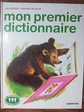 Couverture du produit · MON PREMIER DICTIONNAIRE