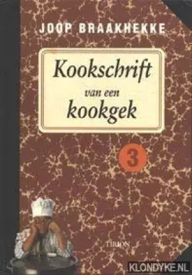 Couverture du produit · Kookschrift van een kookgek 3