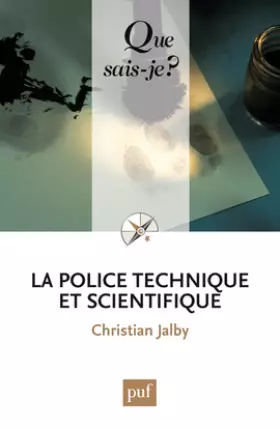 Couverture du produit · La police technique et scientifique