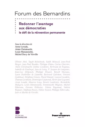 Couverture du produit · Redonner l'avantage aux démocraties: Le défi de la réinvention permanente