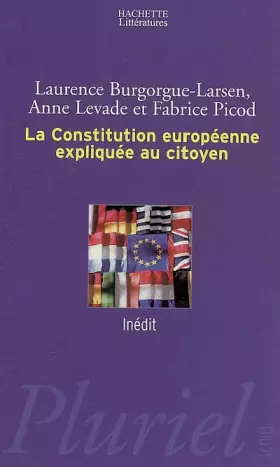 Couverture du produit · La Constitution européenne expliquée au citoyen