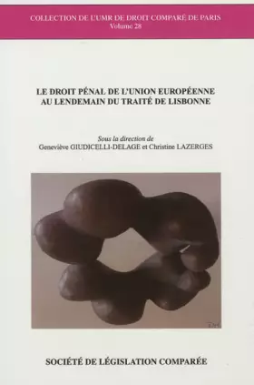 Couverture du produit · LE DROIT PÉNAL DE L'UNION EUROPÉENNE AU LENDEMAIN DU TRAITÉ DE LISBONNE