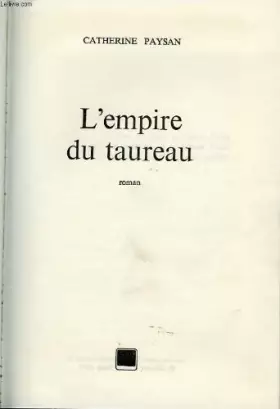 Couverture du produit · L'Empire du taureau