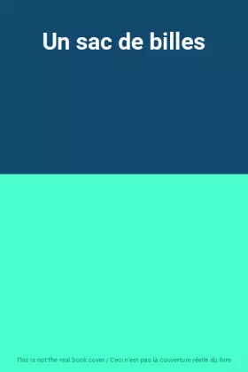 Couverture du produit · Un sac de billes