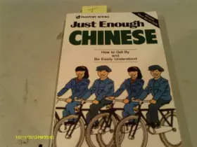 Couverture du produit · Just Enough Chinese