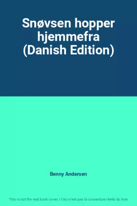 Couverture du produit · Snøvsen hopper hjemmefra (Danish Edition)