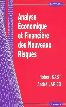 Couverture du produit · Analyse Economique et Financière des Nouveaux Risques