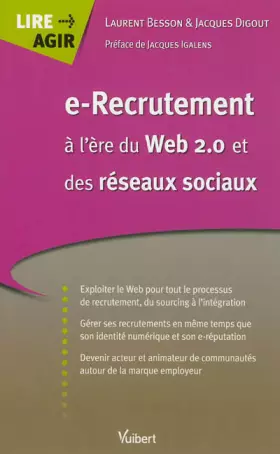 Couverture du produit · e-Recrutement à l'ère du Web 2.0 et des réseaux sociaux