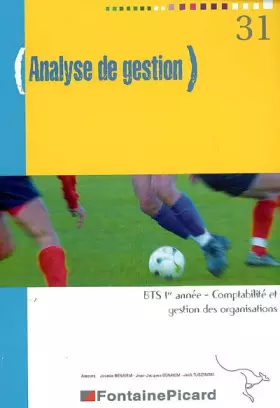 Couverture du produit · Analyse de gestion BTS 1re année Comptabilité et gestion des organisations