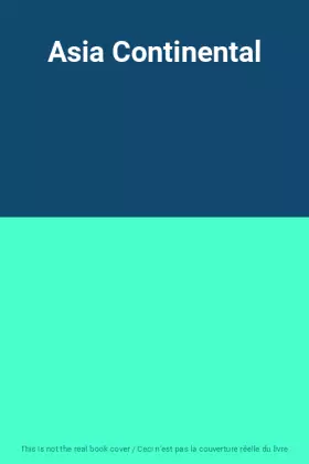 Couverture du produit · Asia Continental