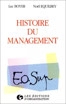 Couverture du produit · Histoire du management