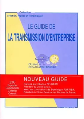 Couverture du produit · Guide de la transmission d'entreprise