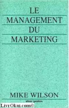 Couverture du produit · Le Management du marketing