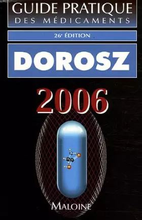 Couverture du produit · Guide pratique des médicaments Dorosz
