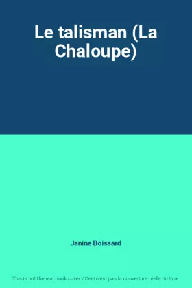 Couverture du produit · Le talisman (La Chaloupe)