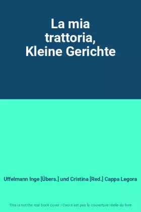 Couverture du produit · La mia trattoria, Kleine Gerichte
