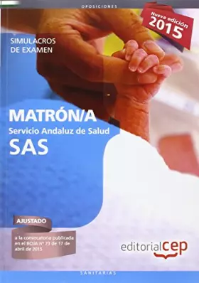 Couverture du produit · Matrón/a. Servicio Andaluz de Salud (SAS). Simulacros de examen