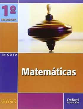 Couverture du produit · Matemáticas 1.º ESO. Ánfora Cota
