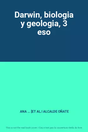 Couverture du produit · Darwin, biologia y geologia, 3 eso