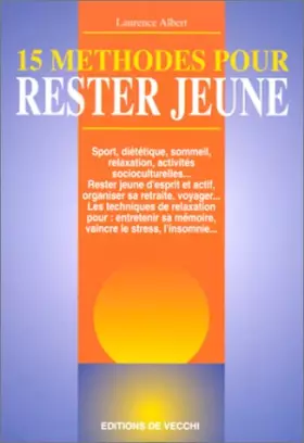 Couverture du produit · 15 méthodes pour rester jeune