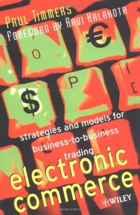 Couverture du produit · Electronic Commerce: Strategies and Models for Business-to-Business Trading