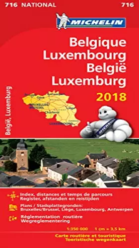 Couverture du produit · BELGIQUE LUXEMBOURG BELGIE LUXEMBURG 11716 CARTE '