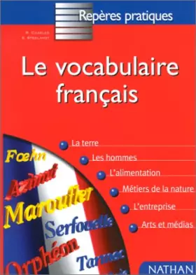 Couverture du produit · Le Vocabulaire français