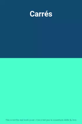Couverture du produit · Carrés