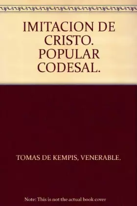Couverture du produit · Imitacion De Cristo. Popular Codesal.