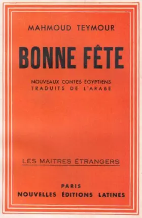 Couverture du produit · Bonne Fete