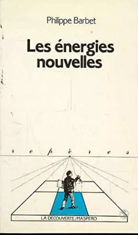 Couverture du produit · Les énergies nouvelles