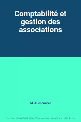 Couverture du produit · Comptabilité et gestion des associations