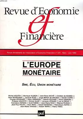 Couverture du produit · Rev.economie financiere 1989 n.8-9: 8 9