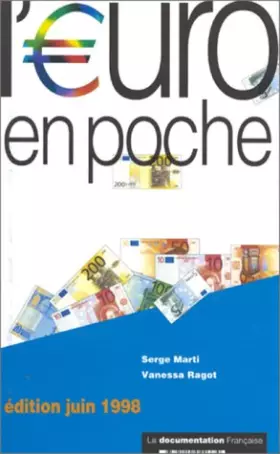 Couverture du produit · L'EURO EN POCHE. : Edition juin 1998